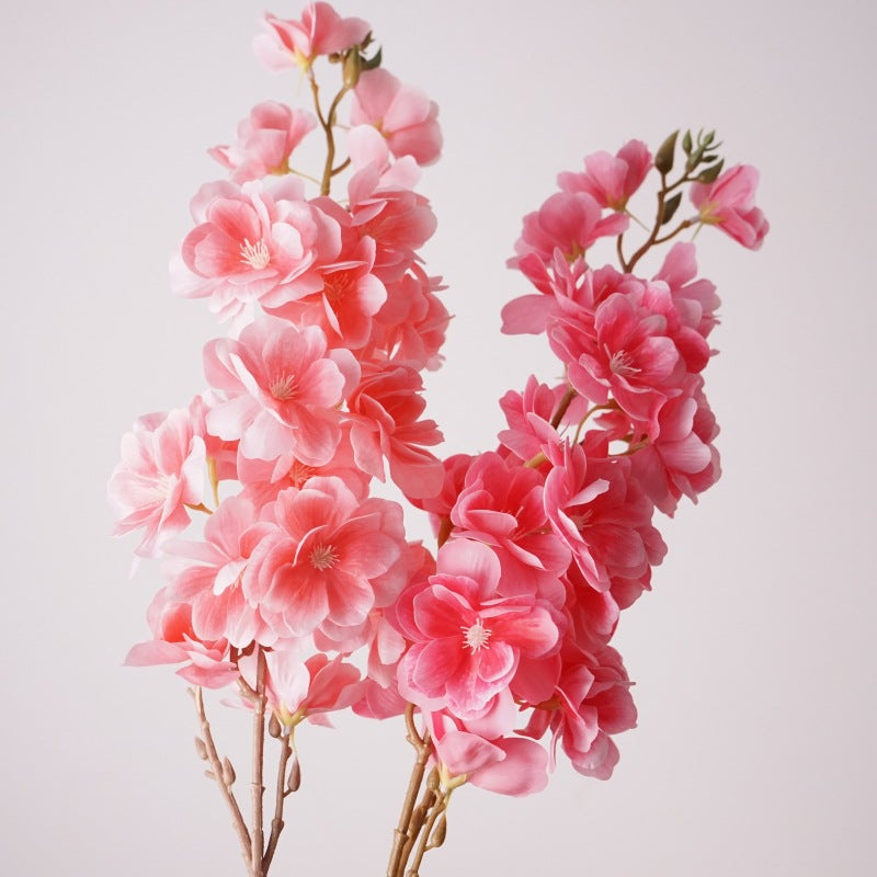 Premium 27.5" Real Touch Cherry Blossom - Lifelike Floral Arrangements for Weddings & Home Decor