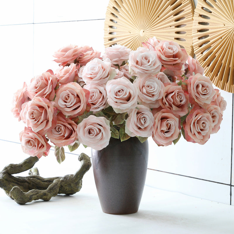 Bulk 18" Rose Bush UV Resistant Flowers for Outdoors and Indoors Wholesale