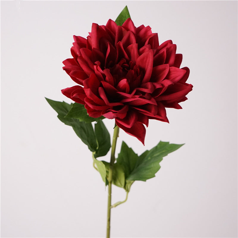 Bulk Real Touch Dahlia Stems - Lifelike Fall & Winter Decor for Vases, Centerpieces, and Home Arrangements Wholesale