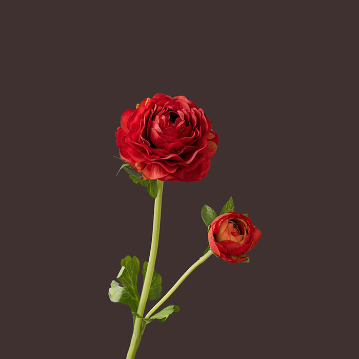 Bulk 20" Ranunculus Stems Artificial Silk Flowers for Wedding Home Decoration Wholesale