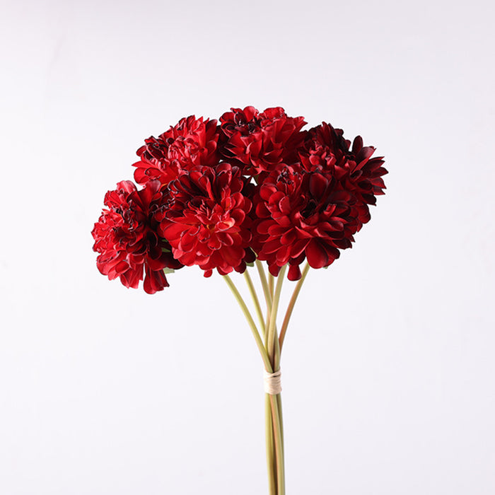 Bulk 15.7 inches Tall Chrysanthemum Bouquet Silk Flowers Artificial Wholesale