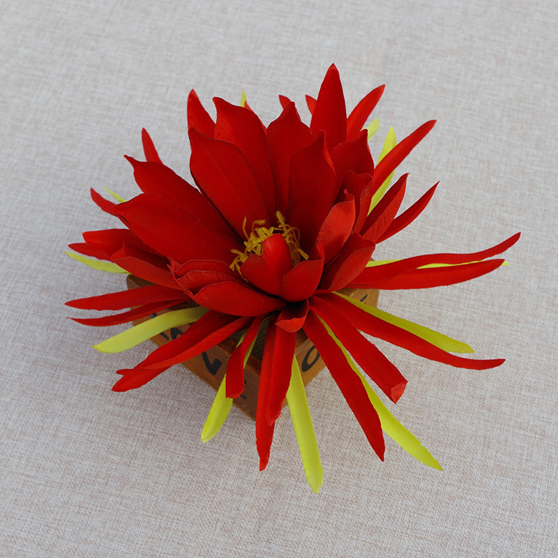 Bulk Epiphyllum Flower Heads Silk Flowers for DIY Wedding Bouquets Centerpieces Baby Shower Party Home Decorations Wholesale