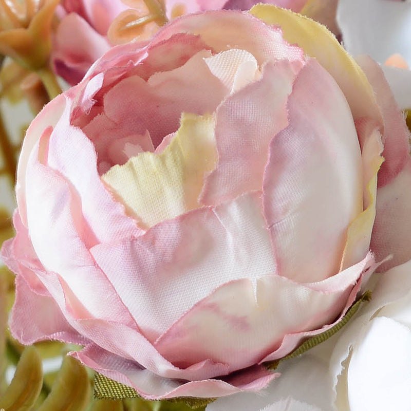 Bulk 11" Small Peony Bush Bouquet for Wedding Crafts Wholesale