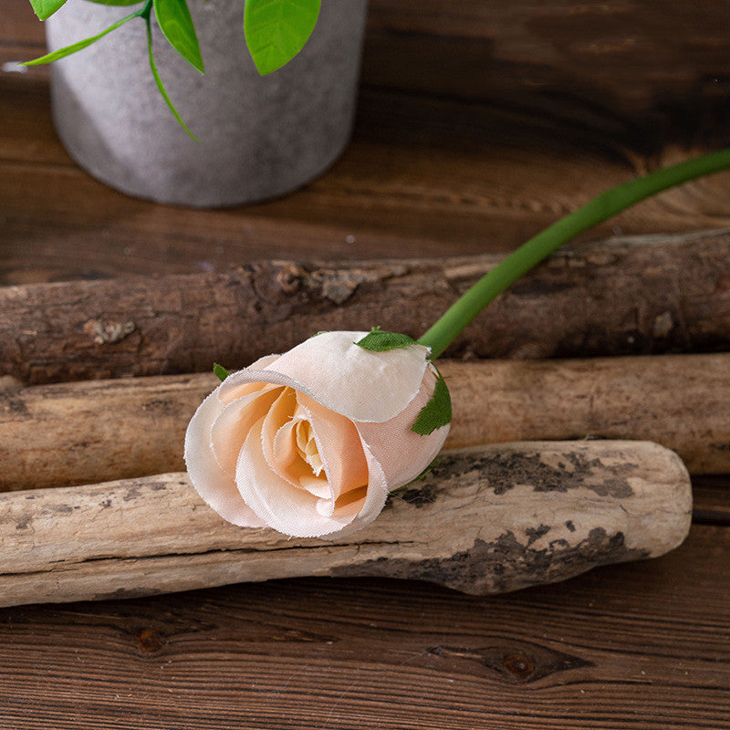 Tiges de mini boutons de rose en vrac pour l'artisanat, la maison, les centres de table de mariage, le bricolage, la vente en gros