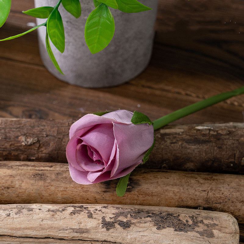 Tiges de mini boutons de rose en vrac pour l'artisanat, la maison, les centres de table de mariage, le bricolage, la vente en gros