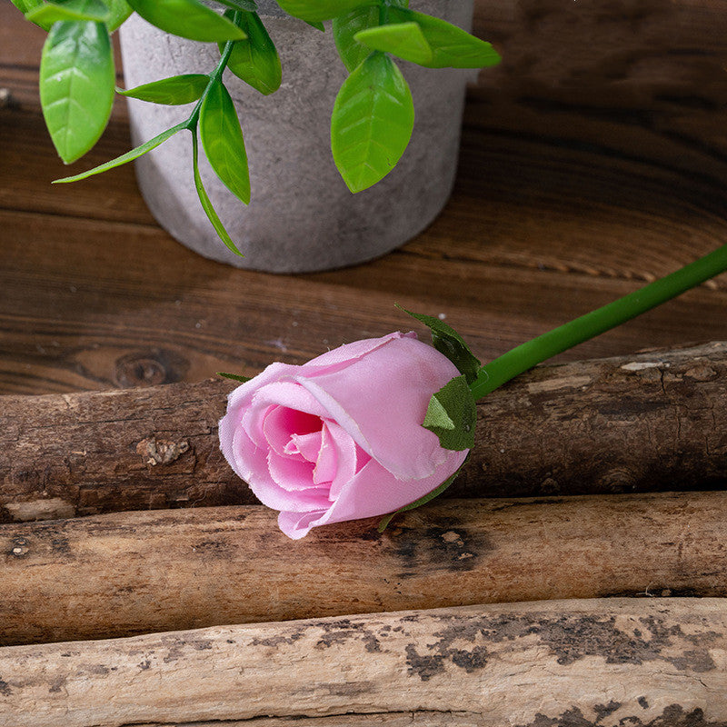 Tiges de mini boutons de rose en vrac pour l'artisanat, la maison, les centres de table de mariage, le bricolage, la vente en gros