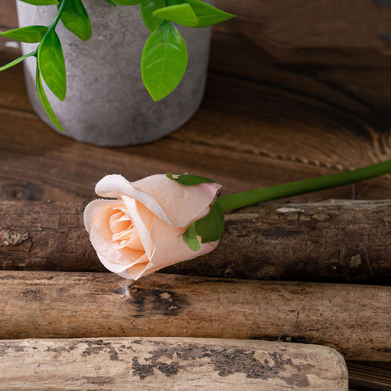 Tiges de mini boutons de rose en vrac pour l'artisanat, la maison, les centres de table de mariage, le bricolage, la vente en gros