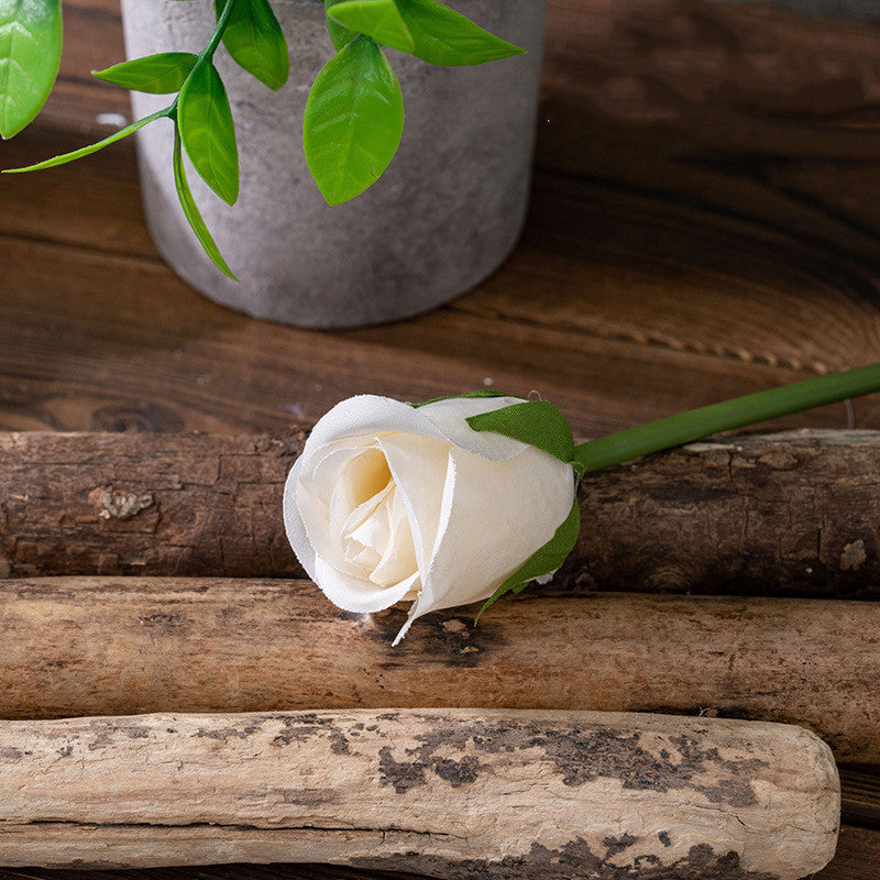 Tiges de mini boutons de rose en vrac pour l'artisanat, la maison, les centres de table de mariage, le bricolage, la vente en gros