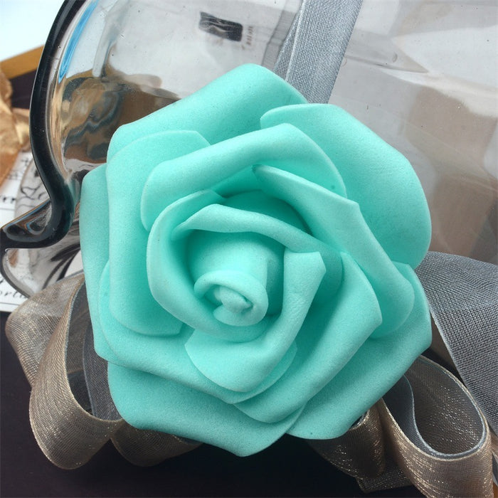 Clearance Bulk Rose Foam Heads Artificial Flowers for Crafts Wedding Wholesale
