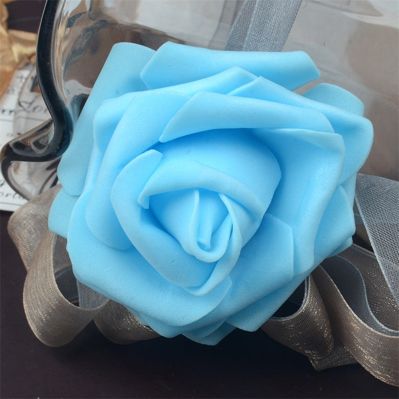 Clearance Bulk Rose Foam Heads Artificial Flowers for Crafts Wedding Wholesale