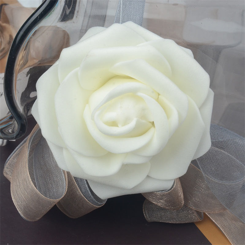Clearance Bulk Rose Foam Heads Artificial Flowers for Crafts Wedding Wholesale