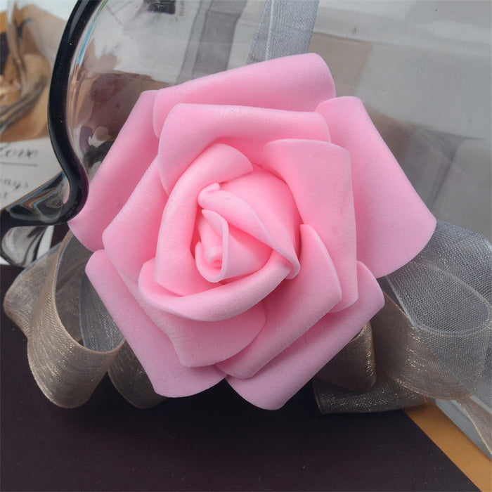 Clearance Bulk Rose Foam Heads Artificial Flowers for Crafts Wedding Wholesale