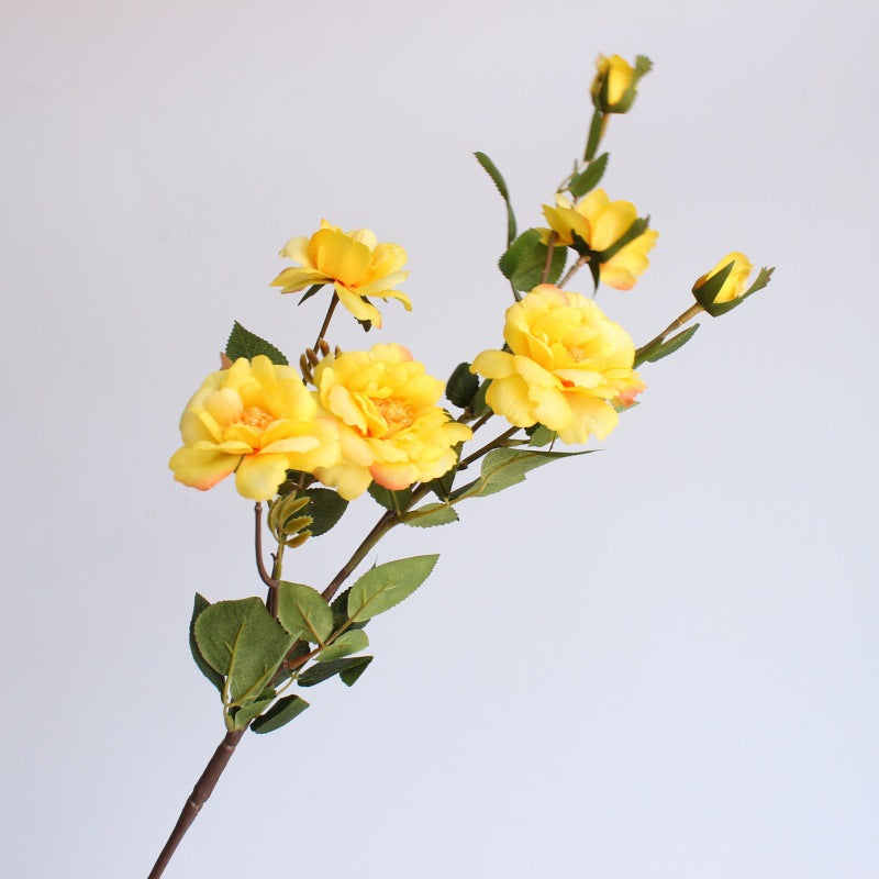 Bulk Rose Iceberg Stems Spray Silk Floral Artificial Wholesale