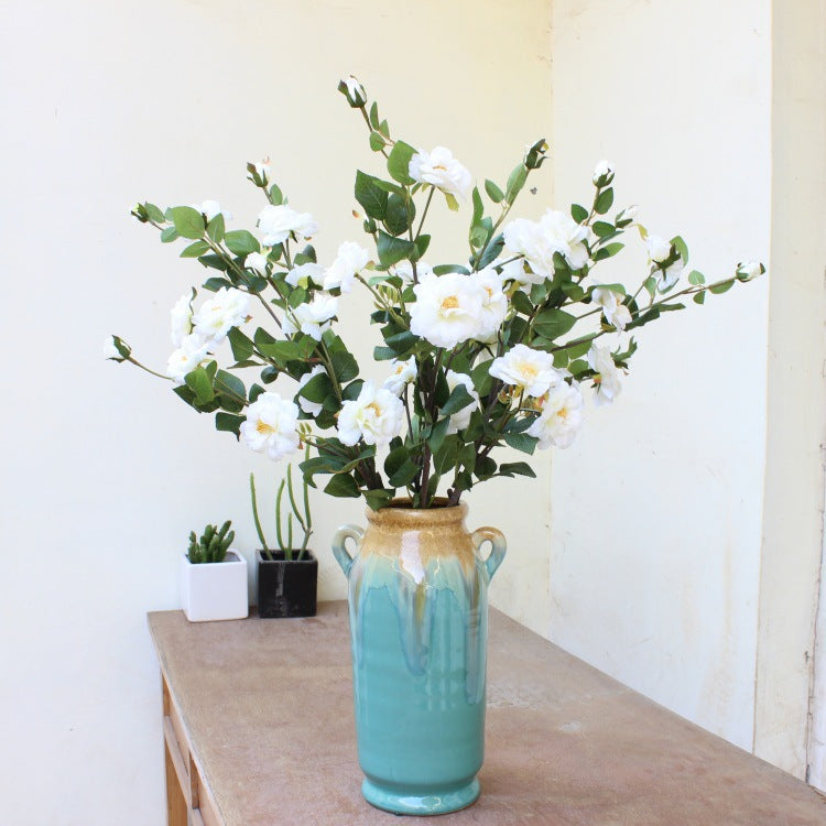 Bulk Rose Iceberg Stems Spray Silk Floral Artificial Wholesale