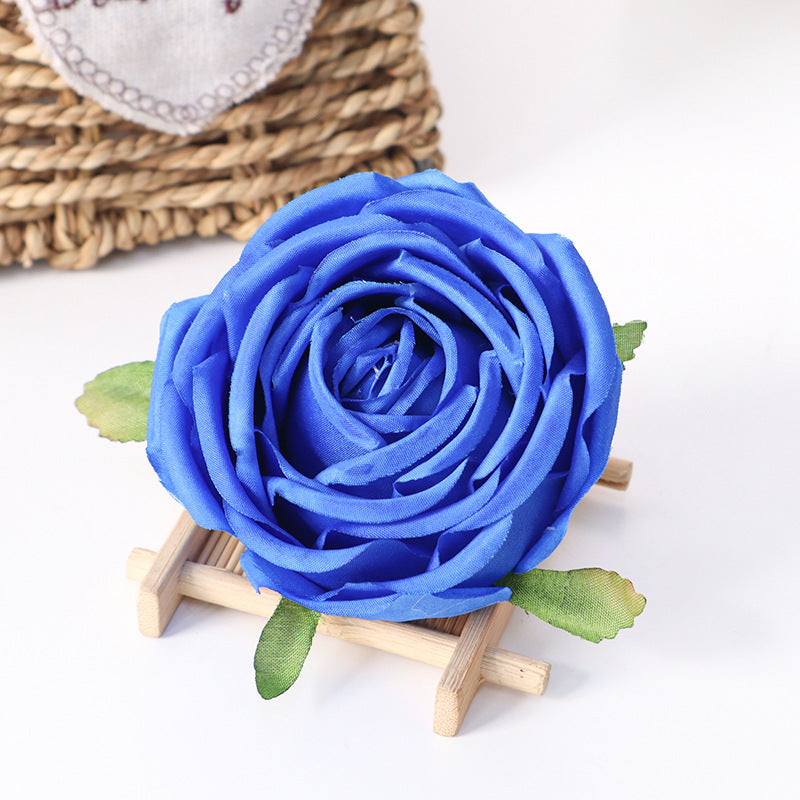 Bulk Cabbage Rose Flower Heads Silk Flowers for DIY Wedding Bouquets Centerpieces Baby Shower Party Home Decorations Wholesale