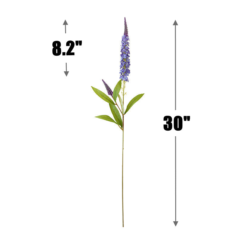 Bulk 30" Sage Stem Branch Silk Lavender Flowers Wholesale