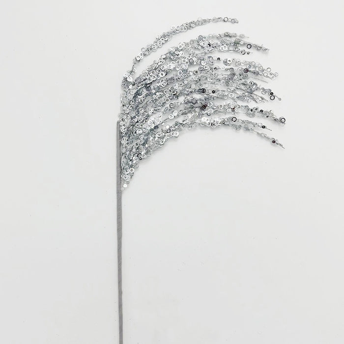 Bulk Glitter Christmas Tree Picks and Sprays Glitter Sequins Branches Stems Ornaments Wholesale