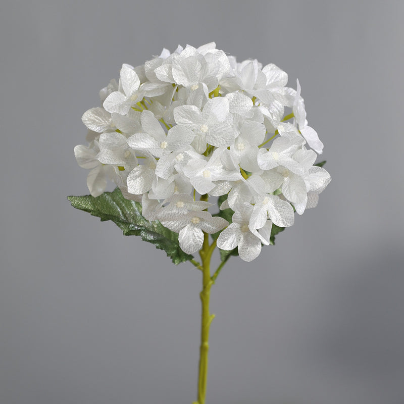 Bulk 2025 Modern Romance Wedding Shiny Hydrangea Stems for Wedding & Party Decorations