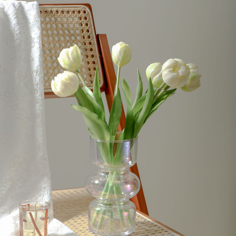 Premium Real Touch Tulips Flowers Soft Latex Tulips Bouquet Flowers