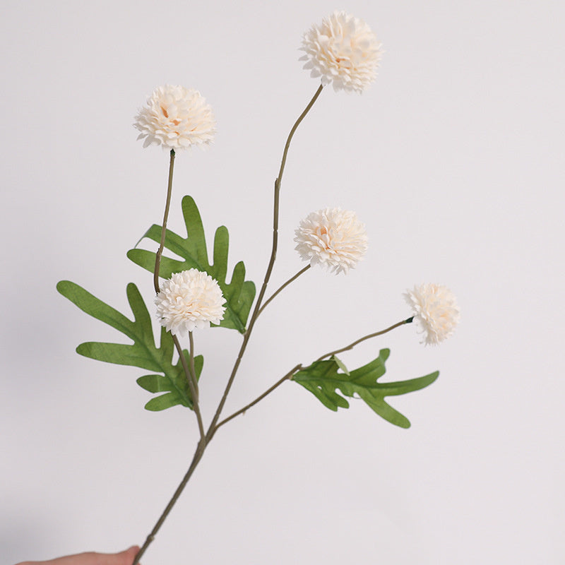 Bulk 8 Colors Artificial Pompon Mums Premium Silk Chrysanthemums for DIY Bouquets Wholesale