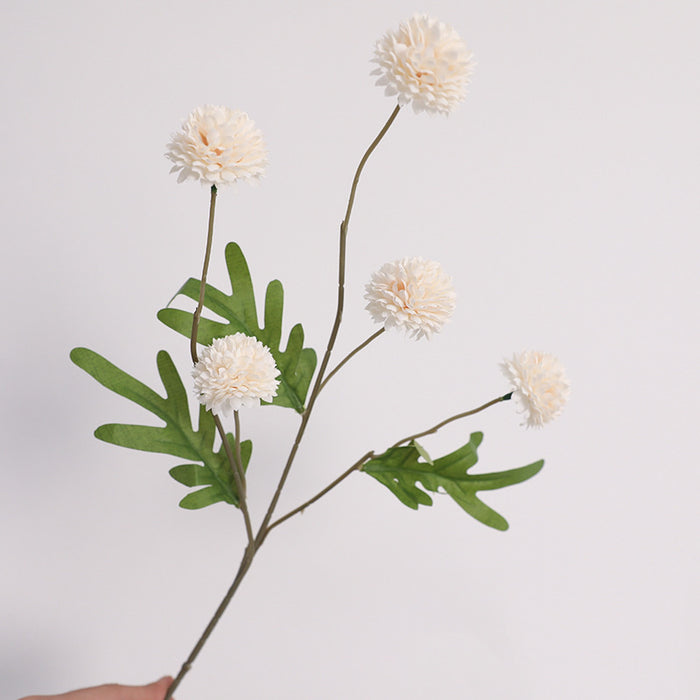 Bulk 8 Colors Artificial Pompon Mums Premium Silk Chrysanthemums for DIY Bouquets Wholesale