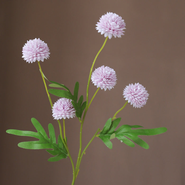 Bulk 8 Colors Artificial Pompon Mums Premium Silk Chrysanthemums for DIY Bouquets Wholesale