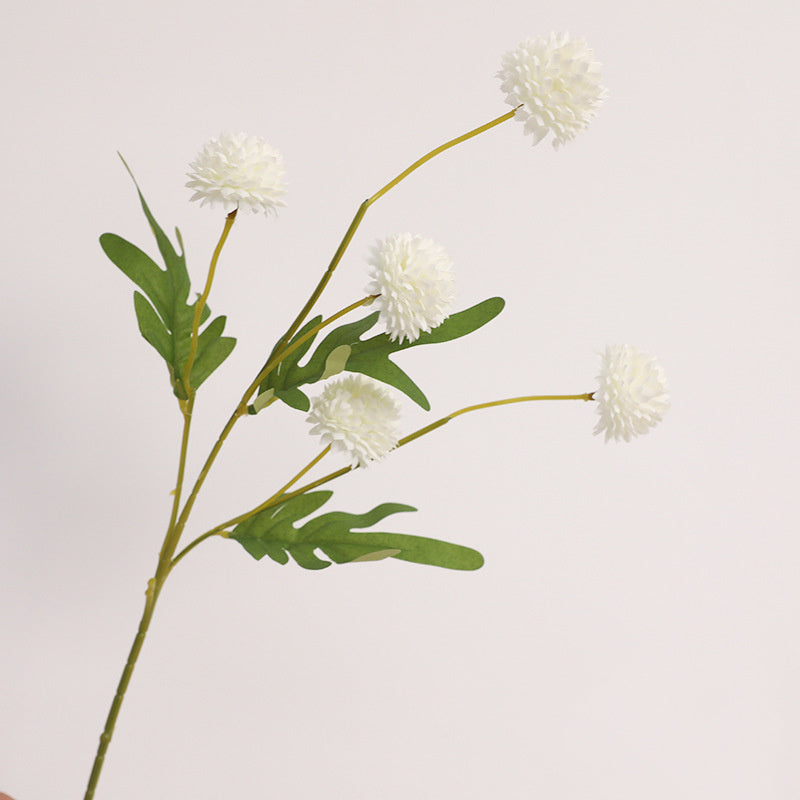 Bulk 8 Colors Artificial Pompon Mums Premium Silk Chrysanthemums for DIY Bouquets Wholesale