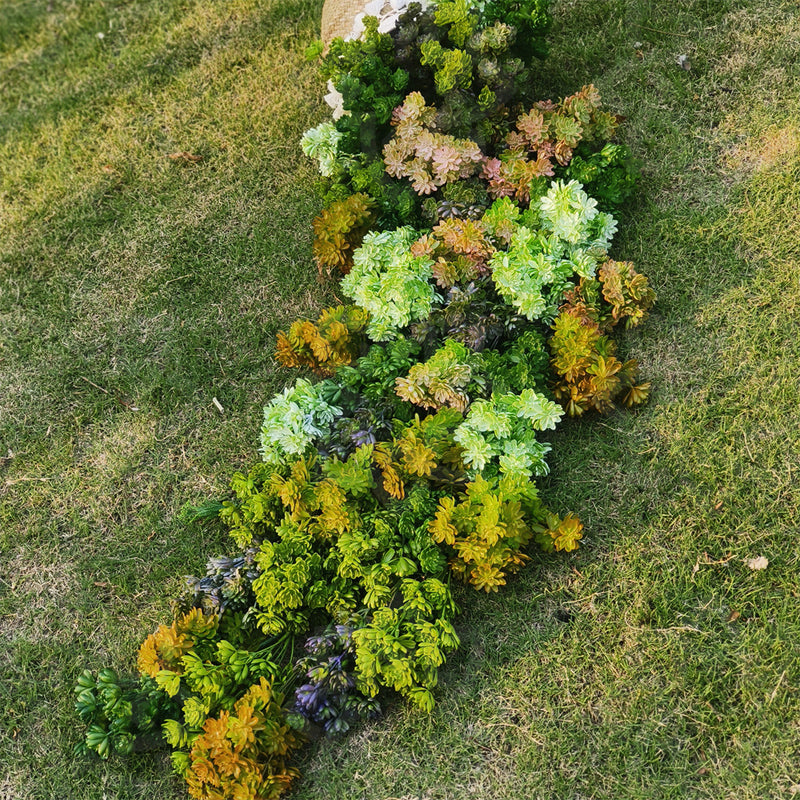 Lot de 8 plantes succulentes artificielles pour l'extérieur en gros 