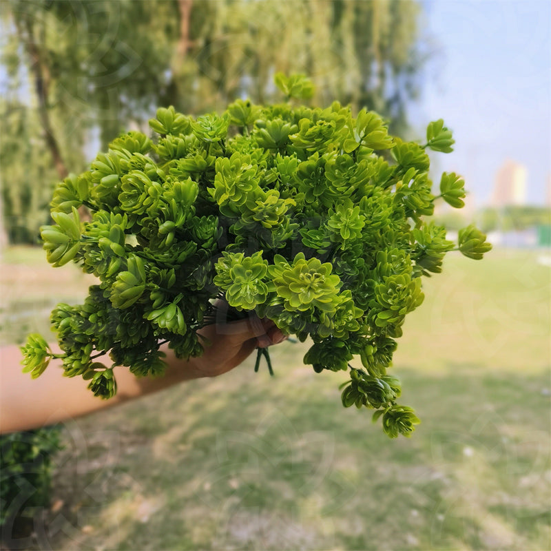 Lot de 8 plantes succulentes artificielles pour l'extérieur en gros 