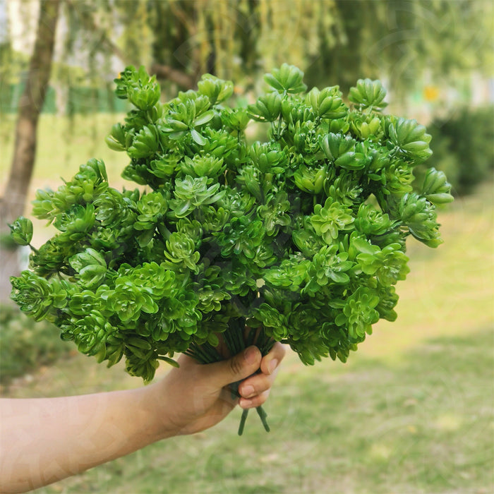 Bulk 8Pcs Succulent Bush Artificial Plants for Outdoors Wholesale