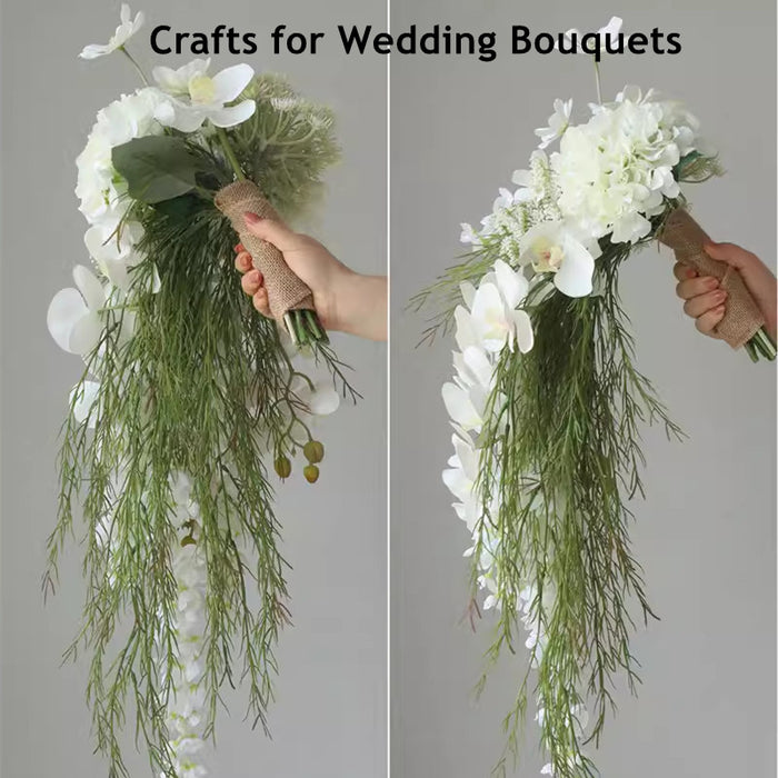 Bulk 2Pcs Trailing Plants Rosemary Artificial Wedding Bouquets Greenery Plants Wholesale