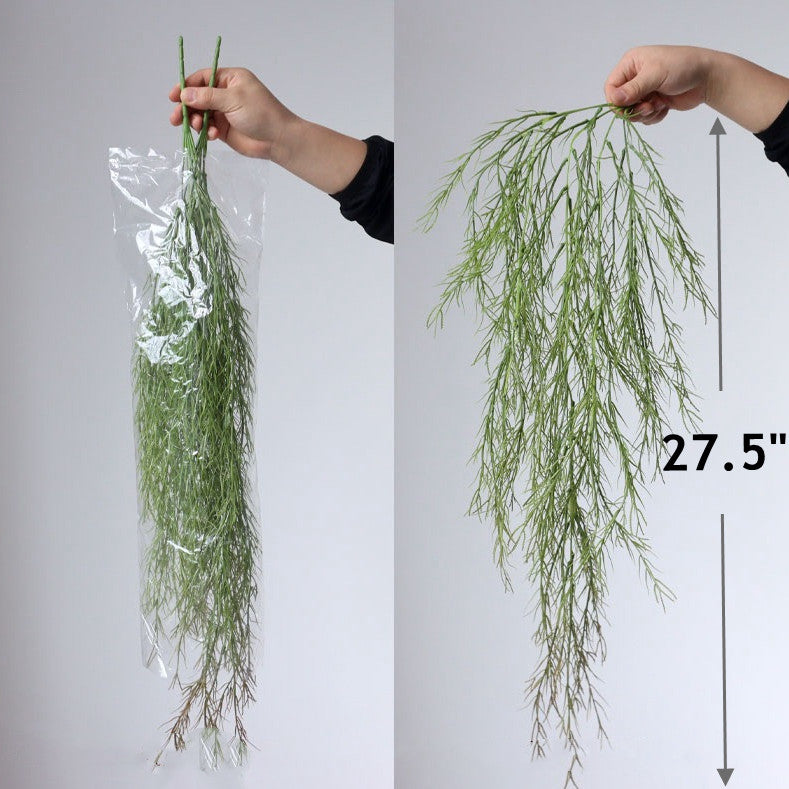 Lot de 2 plantes grimpantes artificielles en vrac, romarin, bouquets de mariage, plantes vertes, vente en gros