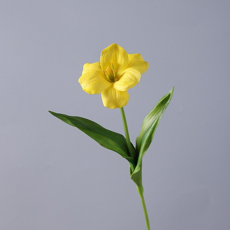 Bulk 17" Bloom Tulip Stems Real Touch Artificial Flowers Wholesale