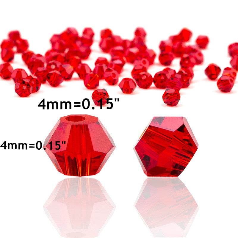 Lot de 720 décorations en verre en forme de diamant unique de 4 mm