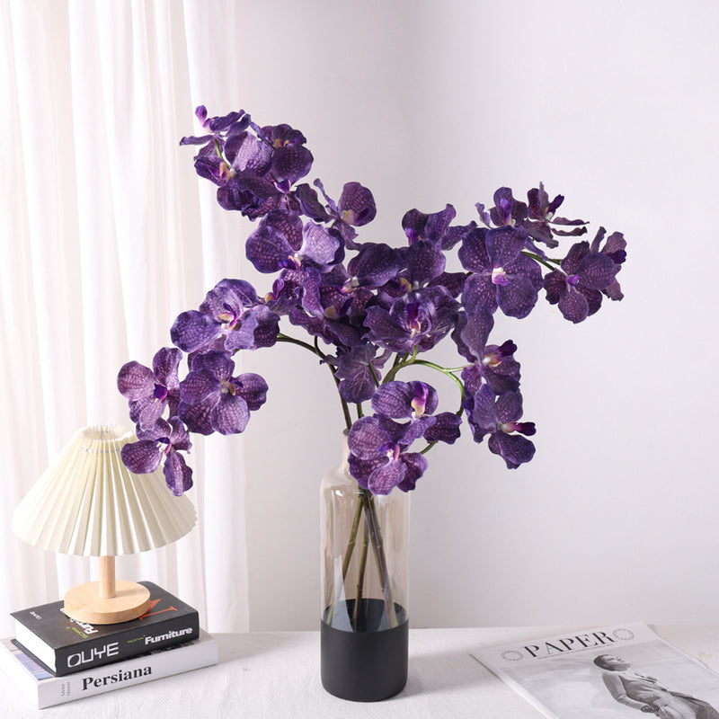 Bulk 31 inches Tall Extra Long Vanda Orchid Stems Real Touch Floral Wholesale