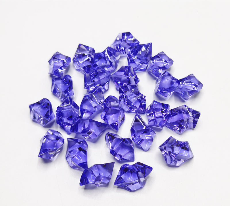 Bulk 250Pcs Vase Filler Crystal Crushed Ice Cubes Christmas Arrangements Wholesale