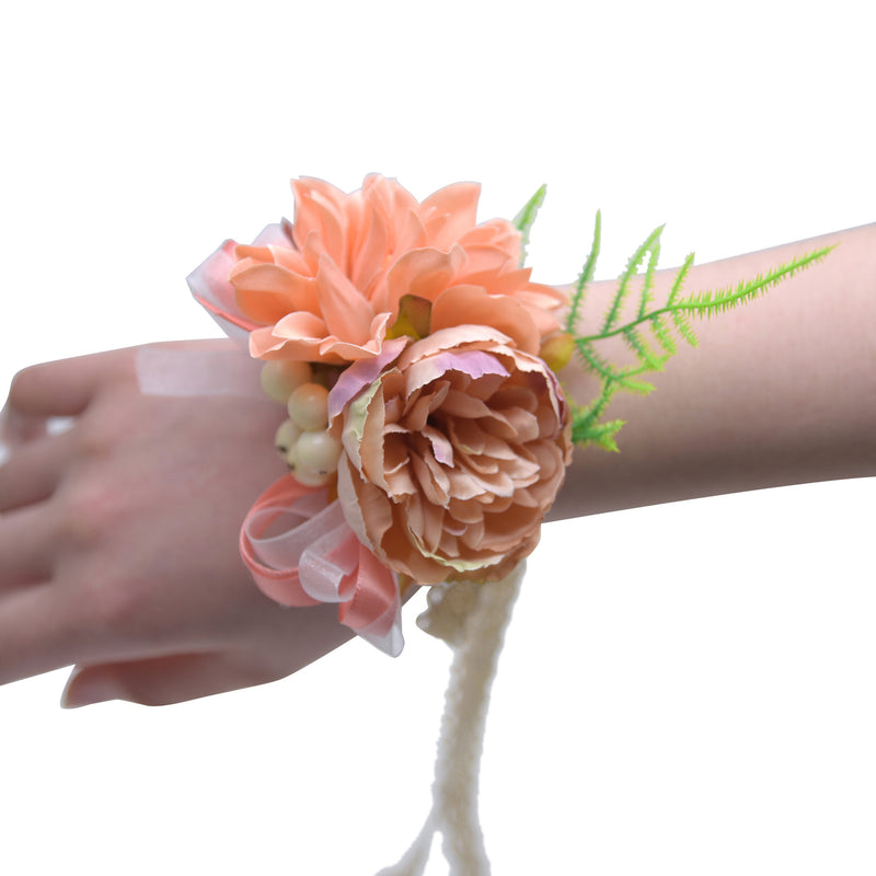 Bracelet de poignet de mariage en gros avec pivoine