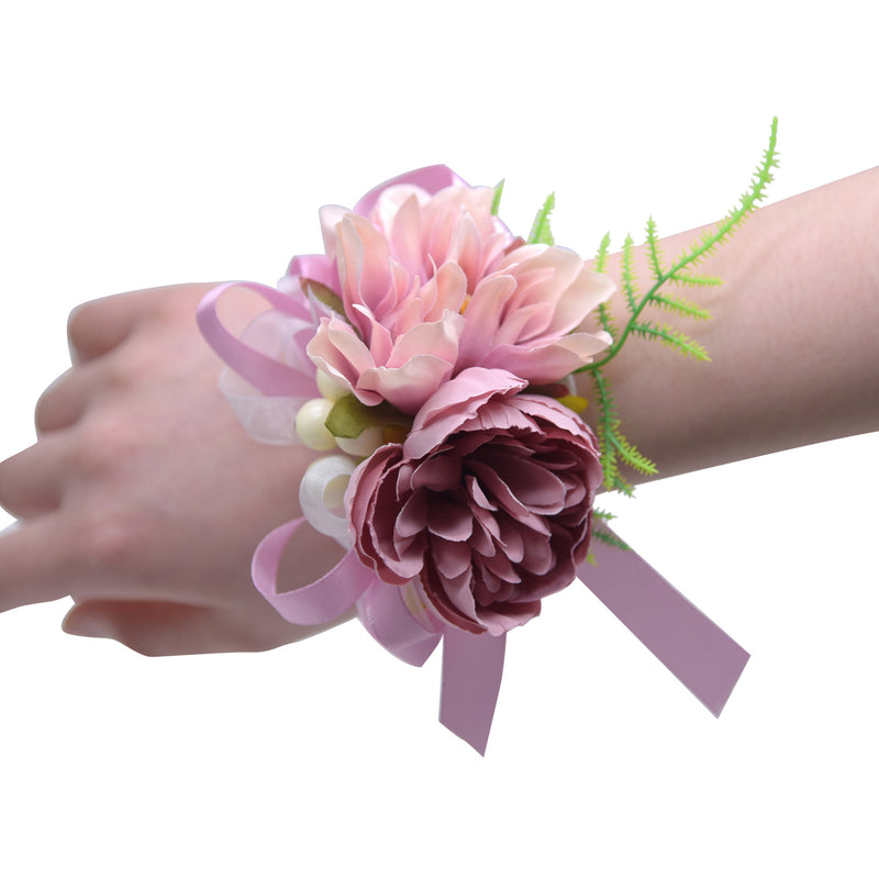 Bracelet de poignet de mariage en gros avec pivoine