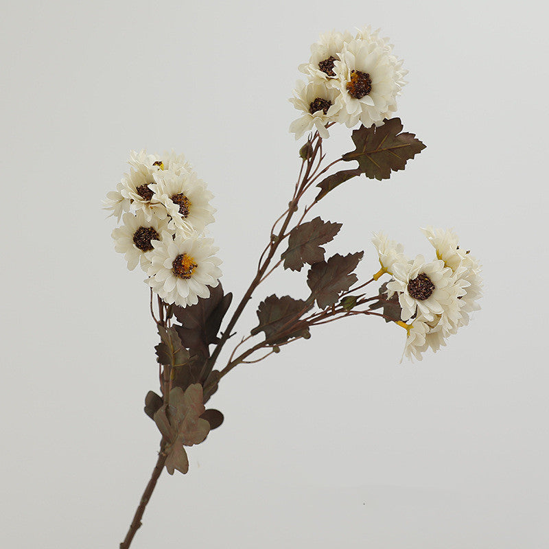 Bulk 26" Artificial Autumn Daisies Chamomile Stems Silk Flowers for Wedding Home Decor Wholesale