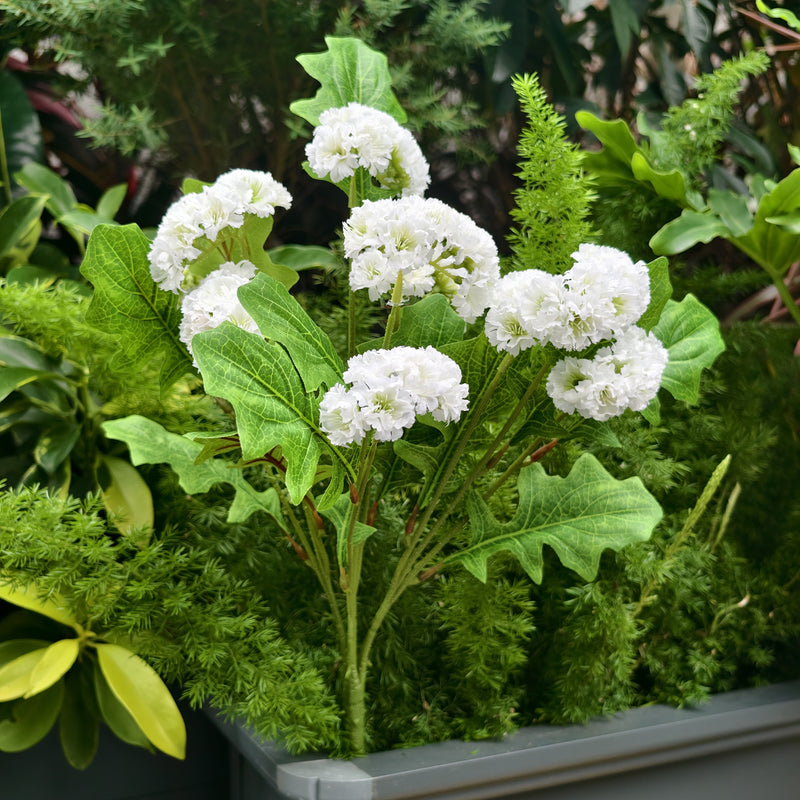 Bulk Artificial Forget-Me-Nots Bush - UV Resistant Wildflowers for Outdoor Hanging Baskets, Garden & Patio Decor Wholesaler