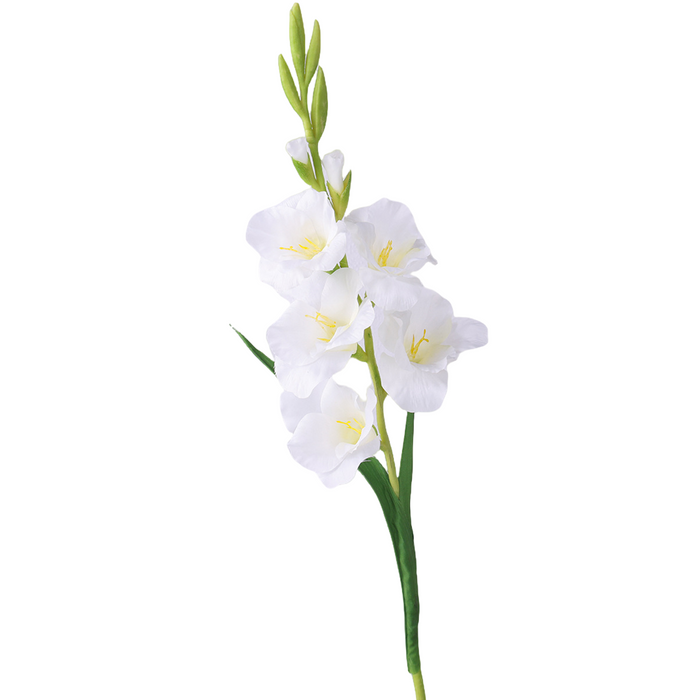 Bulk 35 inches Tall Extra Gladiolus Stem Faux Spring Silk Flowers Wholesale