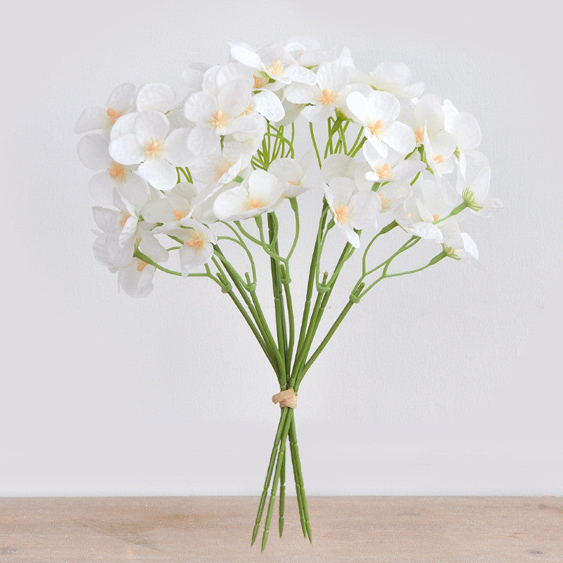 Bulk 9.5" Bundle Hydrangea Stems for Wedding Crafts Wholesale