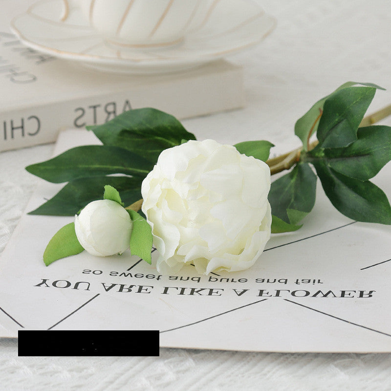 Bulk 18.5" Lifelike Artificial Peony Bud Stems Silk Flowers for Wedding Decor, Home Floral Arrangements & DIY Bouquets