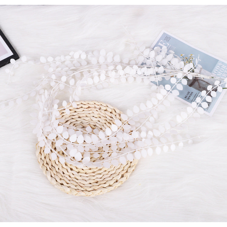 Bulk 39" Artificial Green Plant Rattan Round Foliage Hanging Vine Greenery Wholesale