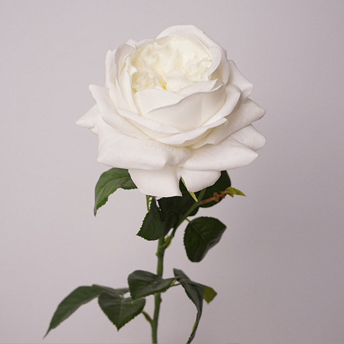 Premium 27" Real Touch Roses - Lifelike Silk Floral Arrangements for Weddings & Home Decor