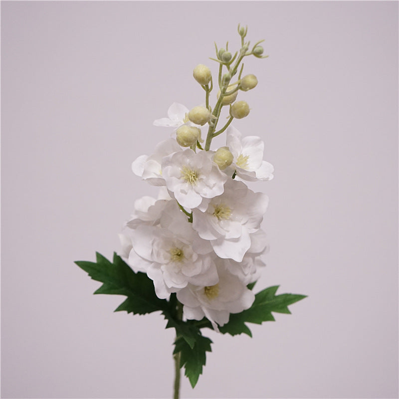 Premium 28.3" Real Touch Delphinium - Lifelike Floral Arrangements for Weddings & Home Decor