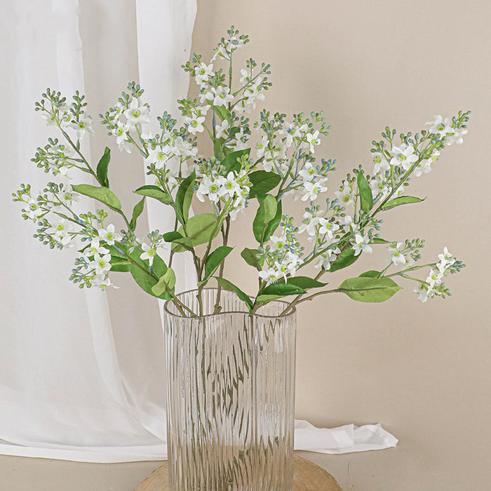 Bulk 27.5" Tweedia Spray Branch Long Stems Artificial Silk Flowers Wholesale