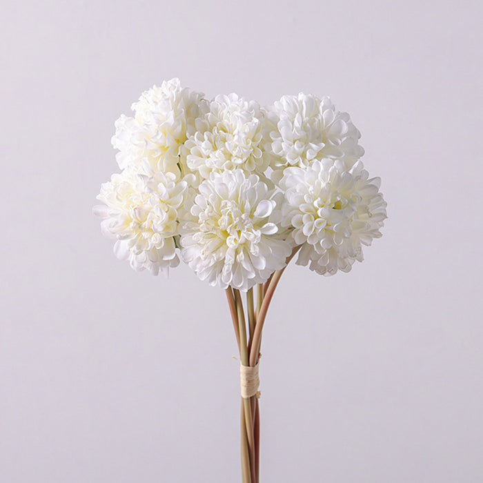 Bulk 15.7 inches Tall Chrysanthemum Bouquet Silk Flowers Artificial Wholesale