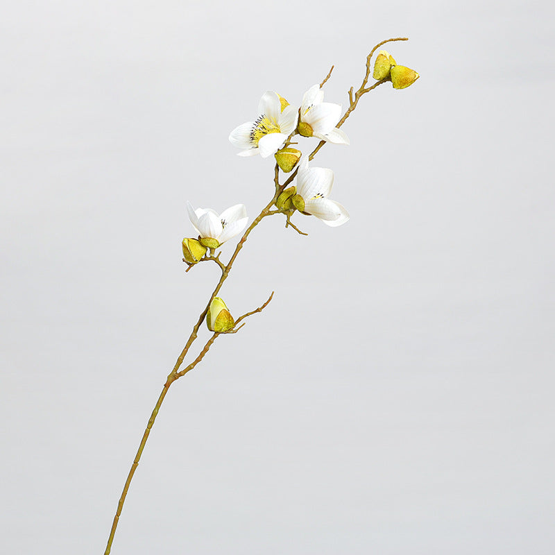 Bulk 35.4" Artificial Kapok Flowers Stems Branches for Tall Vase Autumn Decoration Wholesale