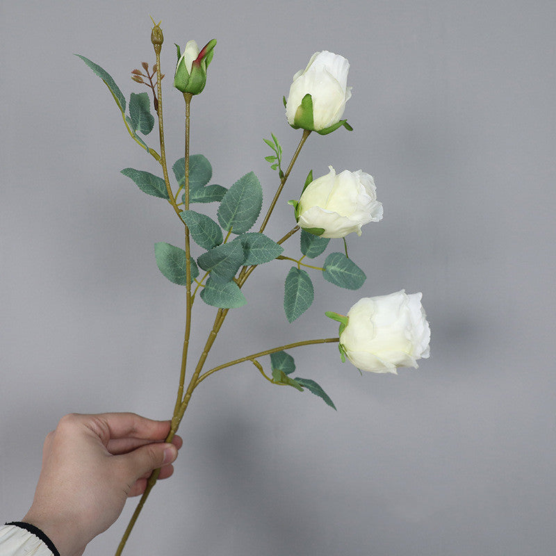 Bulk 26.4" Artificial Autumn Rose Stems Spray Realistic Fall Flowers for Fall Decor Thanksgiving Tabletop Wreath DIY Wholesale